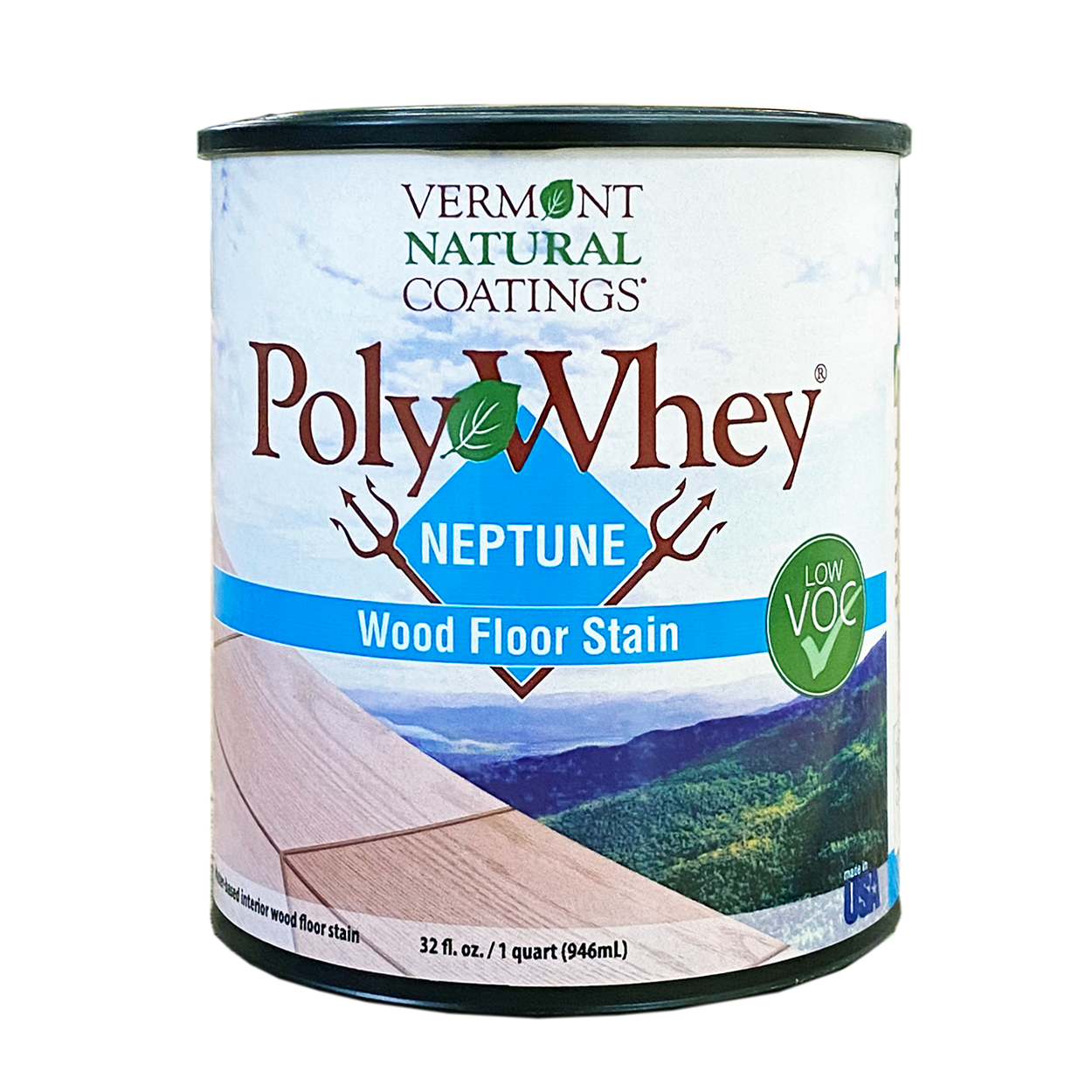 PolyWhey® Neptune Wood Floor Stain – Vermont Natural Coatings