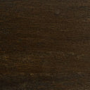 Stain and Finish wood swatch in Espresso, very dark brown tone with warm undertones and subtle wood grain texture