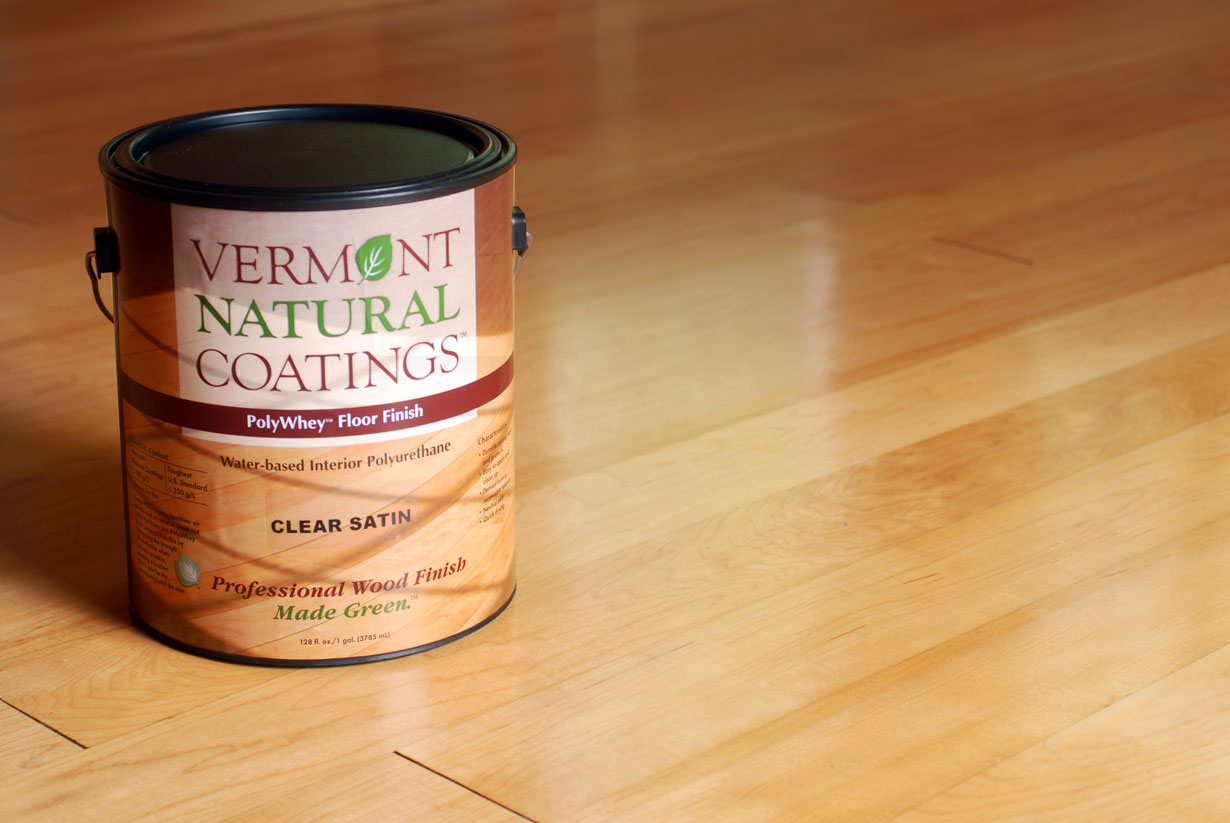 Polywhey Floor Finish Interior Nontoxic Vermont Natural Coatings