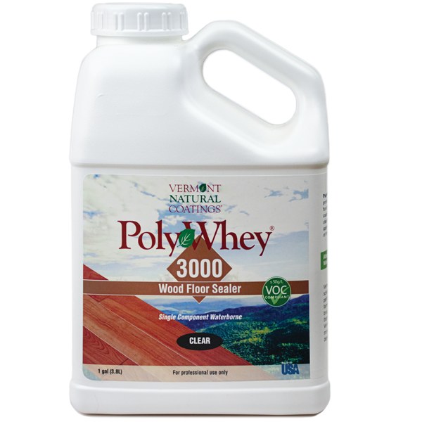 3000 Wood Floor Sealer Polywhey Nontoxic Vermont Natural Coatings